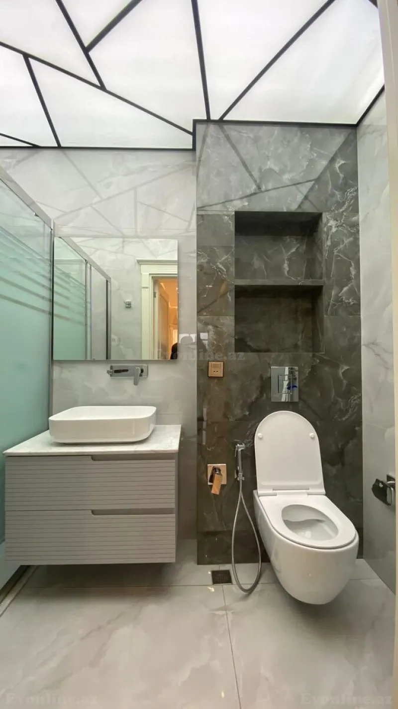 Kirayə verilir 2 otaqlı Mənzil Yeni tikili 70 m² İnşaatçılar m. - şəkil 17