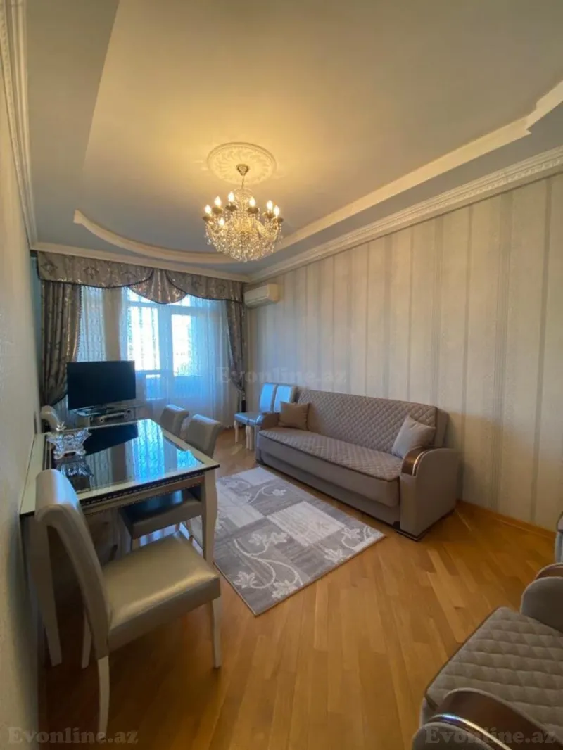 Kirayə verilir 2 otaqlı Mənzil Yeni tikili 90 m² Xətai m. - şəkil 2