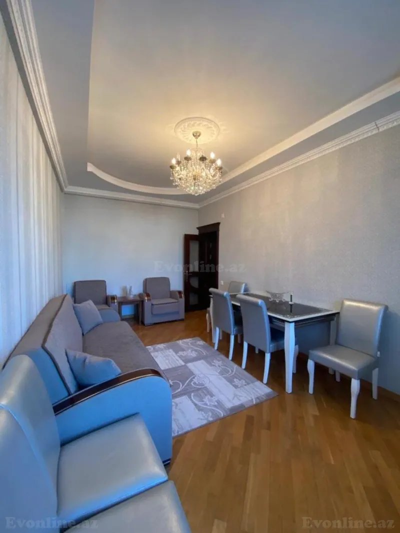 Kirayə verilir 2 otaqlı Mənzil Yeni tikili 90 m² Xətai m. - şəkil 3