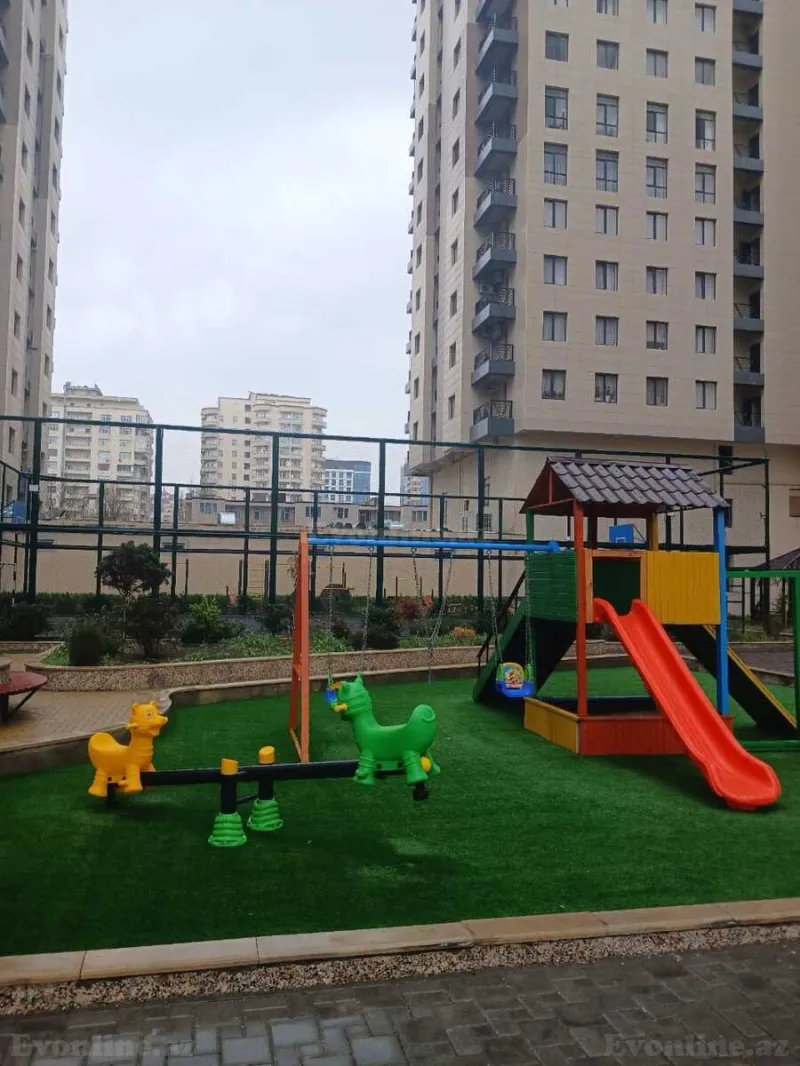 Satılır 2 otaqlı Mənzil Yeni tikili 60.2 m² Nəsimi r. - şəkil 2