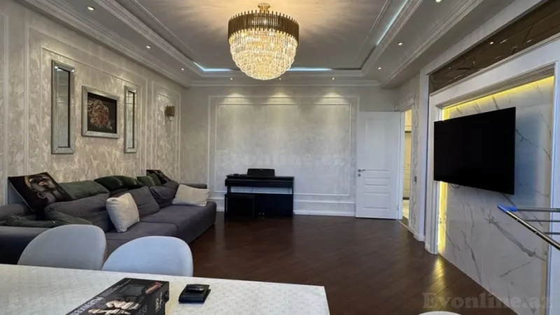 Satılır 4 otaqlı Mənzil Yeni tikili 153 m² Nərimanov r. - şəkil 3