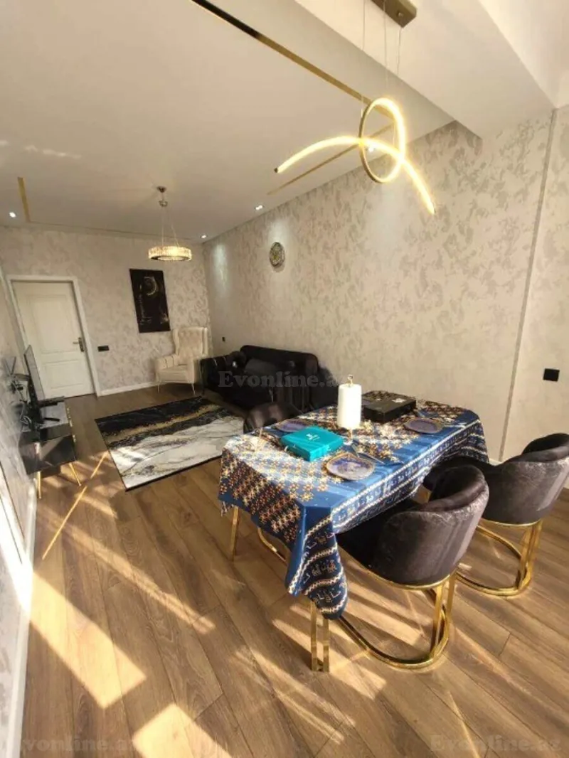 Satılır 2 otaqlı Mənzil Yeni tikili 65 m² İnşaatçılar m. - şəkil 2