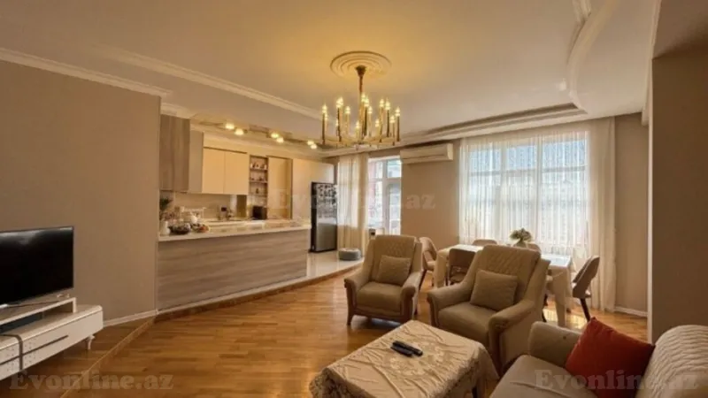 Satılır 3 otaqlı Mənzil Yeni tikili 120 m² Nəsimi r.