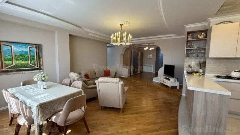 Satılır 3 otaqlı Mənzil Yeni tikili 120 m² Nəsimi r. - şəkil 2