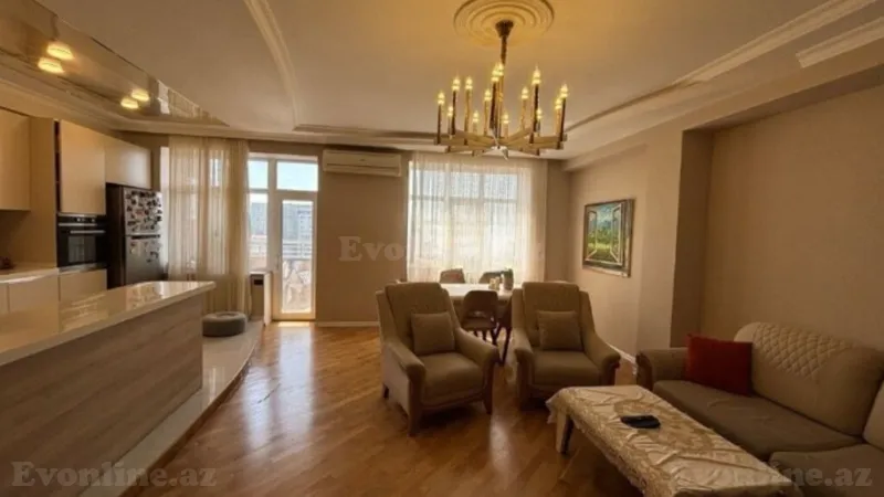 Satılır 3 otaqlı Mənzil Yeni tikili 120 m² Nəsimi r. - şəkil 3