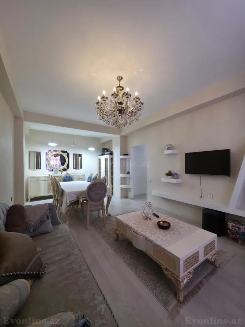 Satılır 3 otaqlı Mənzil Yeni tikili 120 m² Həzi Aslanov - şəkil 2