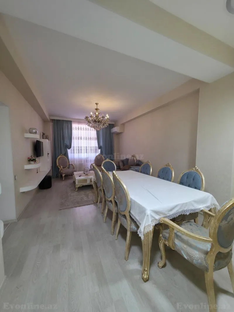 Satılır 3 otaqlı Mənzil Yeni tikili 120 m² Həzi Aslanov - şəkil 3