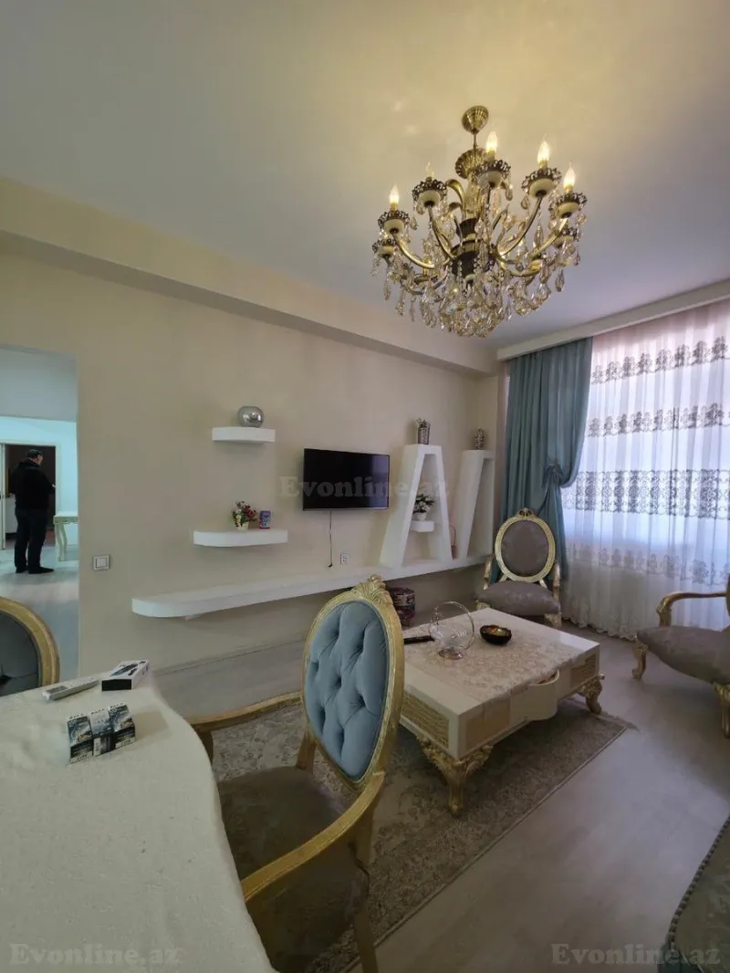 Satılır 3 otaqlı Mənzil Yeni tikili 120 m² Həzi Aslanov - şəkil 4