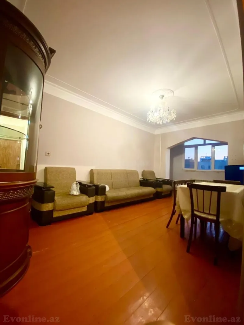 Kirayə verilir 3 otaqlı Mənzil Köhnə tikili 80 m² Həzi Aslanov m. - şəkil 2