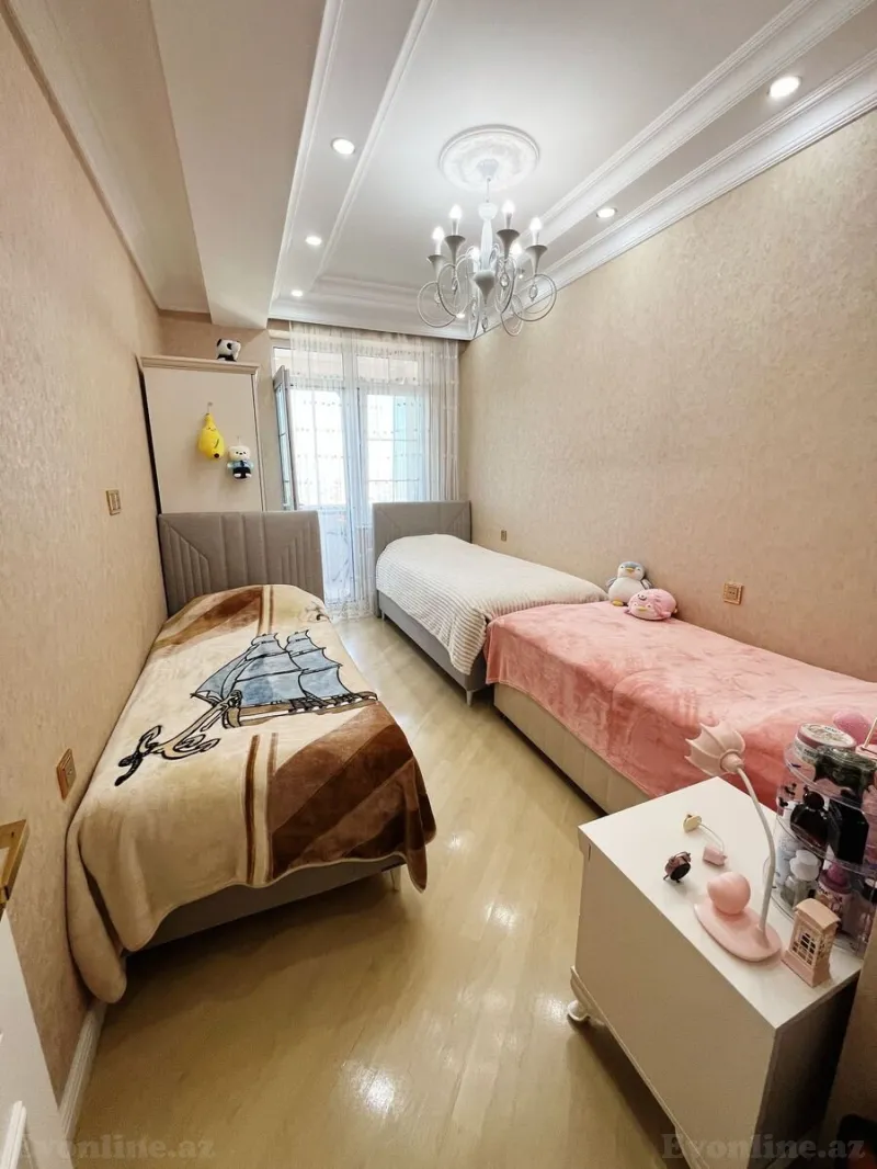 Satılır 3 otaqlı Mənzil Yeni tikili 90 m² Qara Qarayev m. - şəkil 9