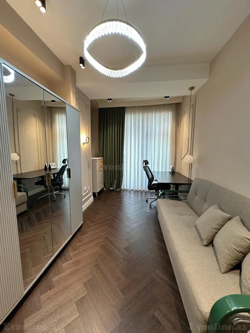 Kirayə verilir 3 otaqlı Mənzil Yeni tikili 100 m² Sahil m. - şəkil 4