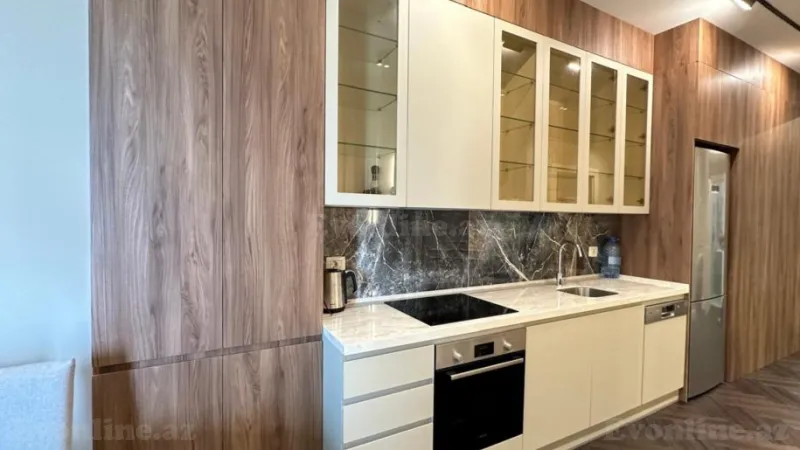 Kirayə verilir 3 otaqlı Mənzil Yeni tikili 100 m² Sahil m. - şəkil 6