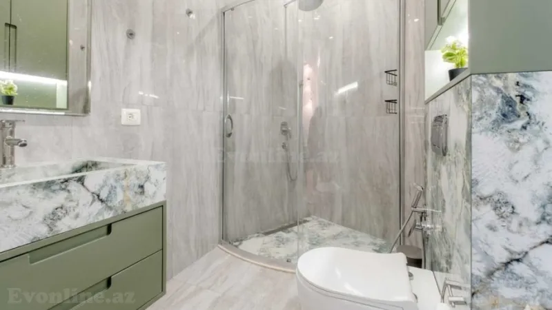 Kirayə verilir 3 otaqlı Mənzil Yeni tikili 130 m² Xətai r. - şəkil 11