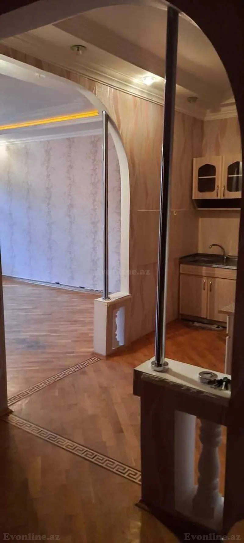 Kirayə verilir 2 otaqlı Mənzil Yeni tikili 60 m² Qara Qarayev m. - şəkil 2