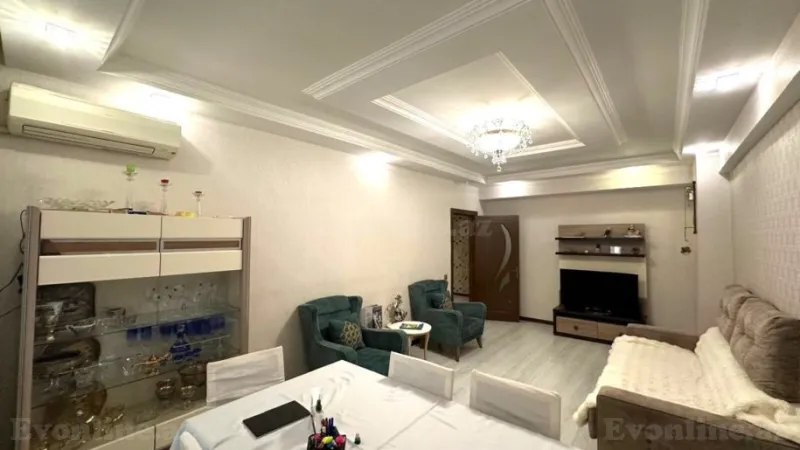 Satılır 3 otaqlı Mənzil Yeni tikili 130 m² Nəriman Nərimanov m. - şəkil 2