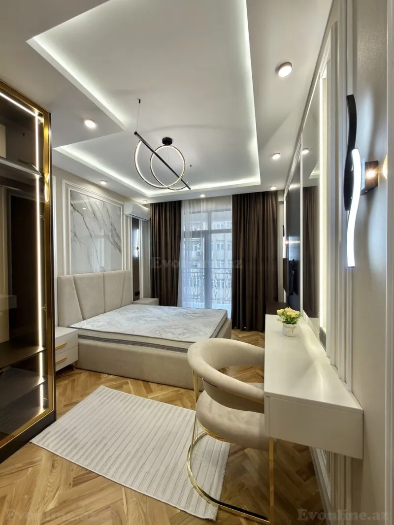 Satılır 3 otaqlı Mənzil Yeni tikili 98 m² Nərimanov r. - şəkil 9