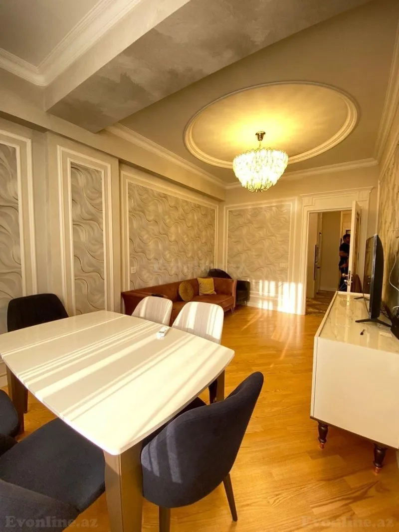 Kirayə verilir 2 otaqlı Mənzil Yeni tikili 65 m² Gənclik m. - şəkil 2