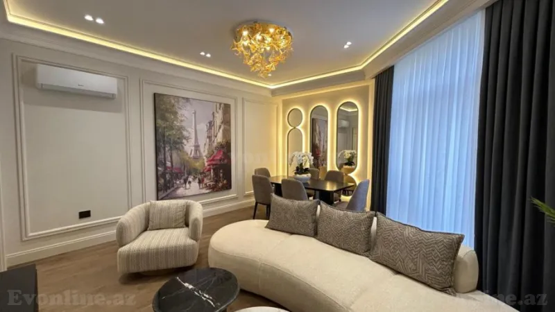 Satılır 3 otaqlı Mənzil Yeni tikili 124 m² Xətai m. - şəkil 3