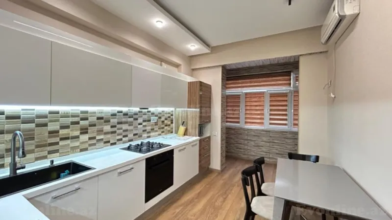 Satılır 4 otaqlı Mənzil Yeni tikili 130 m² Xətai m. - şəkil 4