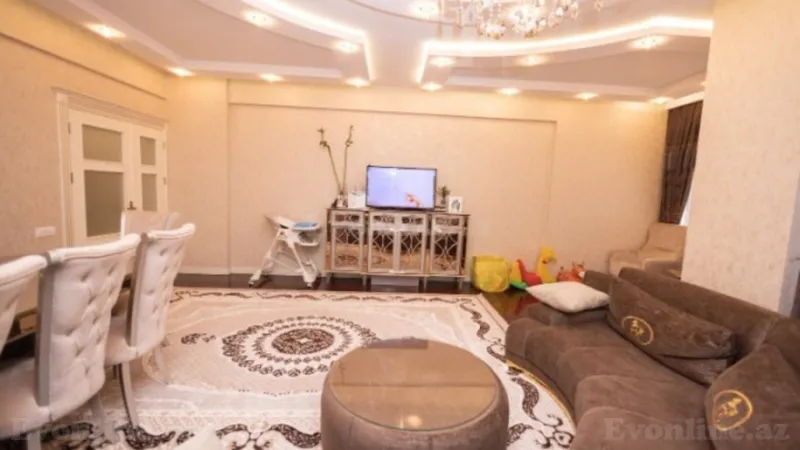 Satılır 4 otaqlı Mənzil Yeni tikili 222 m² Gənclik m. - şəkil 2