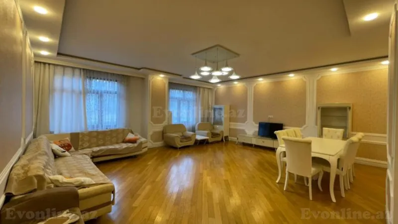 Kirayə verilir 4 otaqlı Mənzil Yeni tikili 220 m² Nərimanov r.