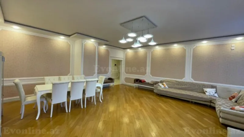 Kirayə verilir 4 otaqlı Mənzil Yeni tikili 220 m² Nərimanov r. - şəkil 3