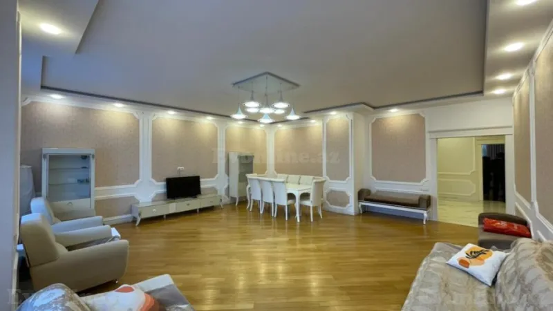 Kirayə verilir 4 otaqlı Mənzil Yeni tikili 220 m² Nərimanov r. - şəkil 4