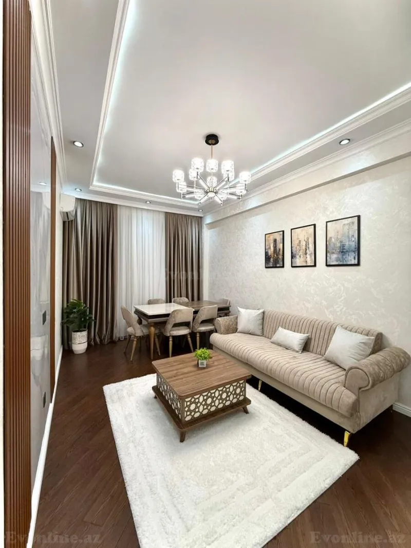 Kirayə verilir 2 otaqlı Mənzil Yeni tikili 60 m² Nərimanov r.