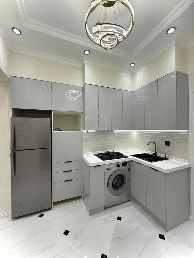 Kirayə verilir 2 otaqlı Mənzil Yeni tikili 60 m² Nərimanov r. - şəkil 4