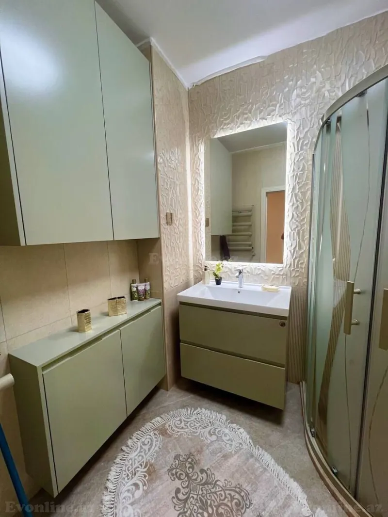 Satılır 3 otaqlı Mənzil Yeni tikili 100 m² Nəsimi r. - şəkil 14