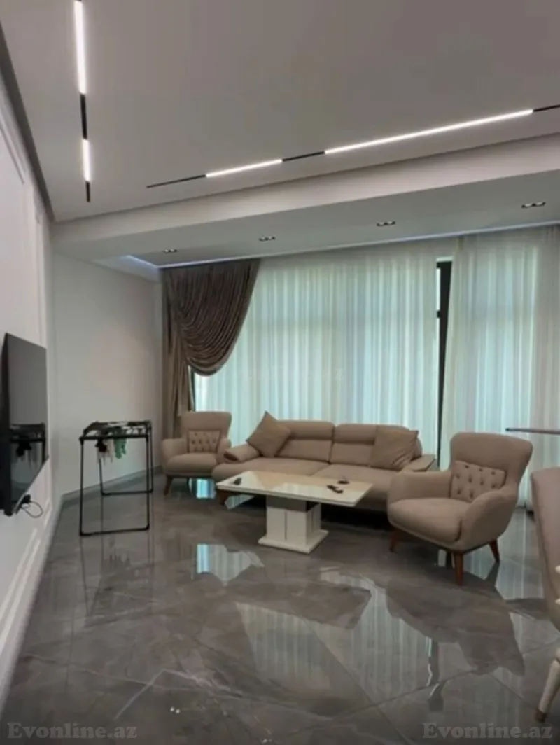 Kirayə verilir 3 otaqlı Mənzil Yeni tikili 105 m² Nəriman Nərimanov m.