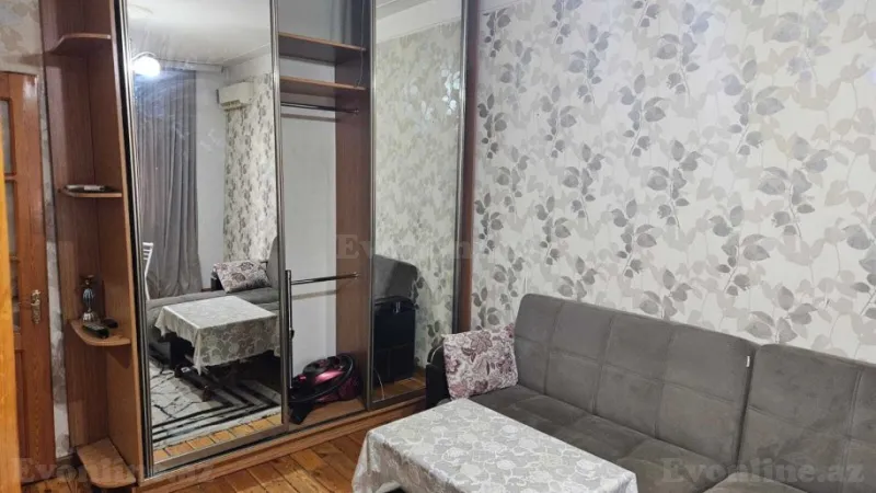 Kirayə verilir 2 otaqlı Mənzil Köhnə tikili 35 m² 7-ci mikrorayon - şəkil 2