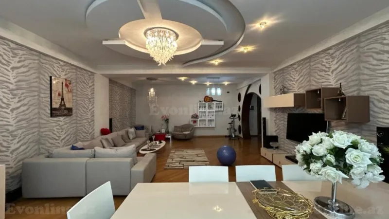 Satılır 5 otaqlı Mənzil Yeni tikili 205 m² Xətai m. - şəkil 2