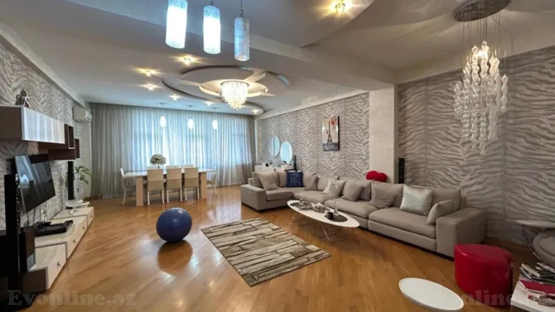Satılır 5 otaqlı Mənzil Yeni tikili 205 m² Xətai m. - şəkil 3
