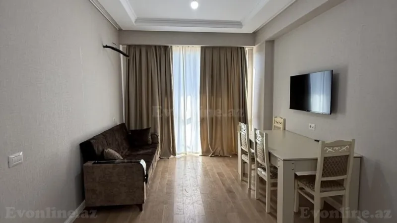 Kirayə verilir 2 otaqlı Mənzil Yeni tikili 50 m² Yasamal r. - şəkil 2