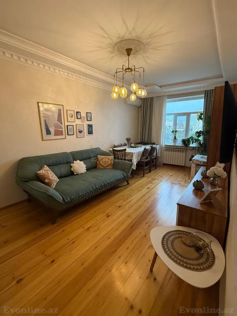 Satılır 2 otaqlı Mənzil Köhnə tikili 60 m² Əhmədli m. - şəkil 2