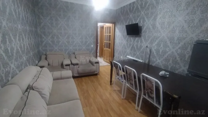 Kirayə verilir 3 otaqlı Mənzil Köhnə tikili 65 m² Əhmədli m. - şəkil 2