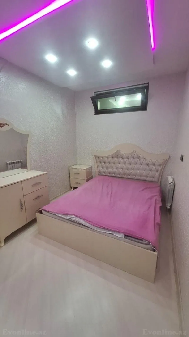 Kirayə verilir 2 otaqlı Mənzil Yeni tikili 50 m² Sabunçu r. - şəkil 2