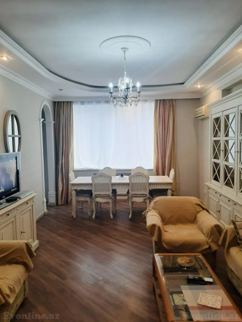 Satılır 3 otaqlı Mənzil Yeni tikili 95 m² Nizami m. - şəkil 2