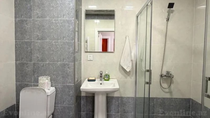 Kirayə verilir 2 otaqlı Mənzil Yeni tikili 76 m² Sumqayıt - şəkil 19