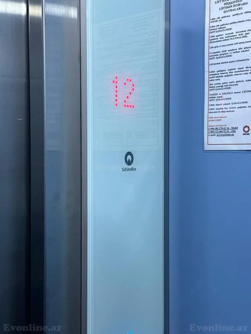 Kirayə verilir 3 otaqlı Mənzil Yeni tikili 103 m² Xalqlar Dostluğu m. - şəkil 17