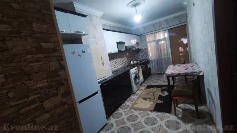 Kirayə verilir 4 otaqlı Mənzil Yeni tikili 130 m² Nərimanov r. - şəkil 12