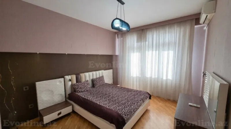 Kirayə verilir 2 otaqlı Mənzil Yeni tikili 100 m² Nəsimi m. - şəkil 2