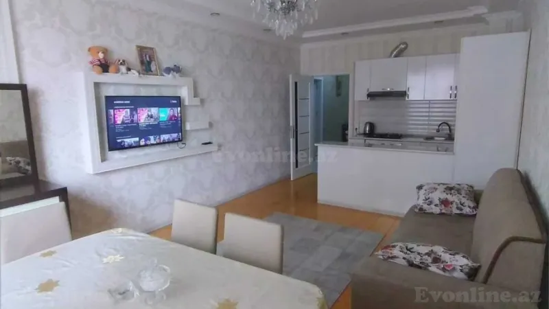 Kirayə verilir 3 otaqlı Mənzil Yeni tikili 70 m² Yeni Yasamal - şəkil 2