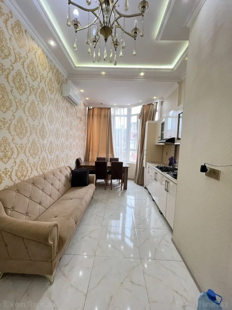 Kirayə verilir 2 otaqlı Mənzil Yeni tikili 55 m² Yeni Yasamal