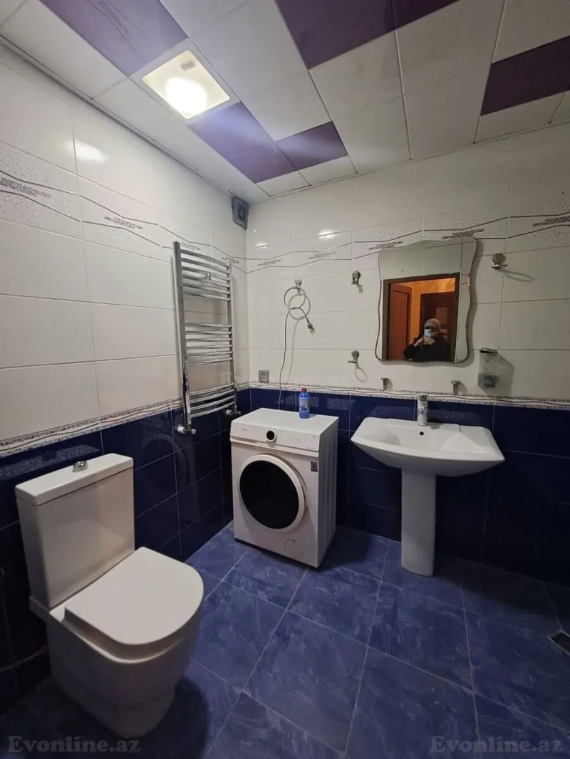 Kirayə verilir 2 otaqlı Mənzil Yeni tikili 45 m² Memar Əcəmi m. - şəkil 11