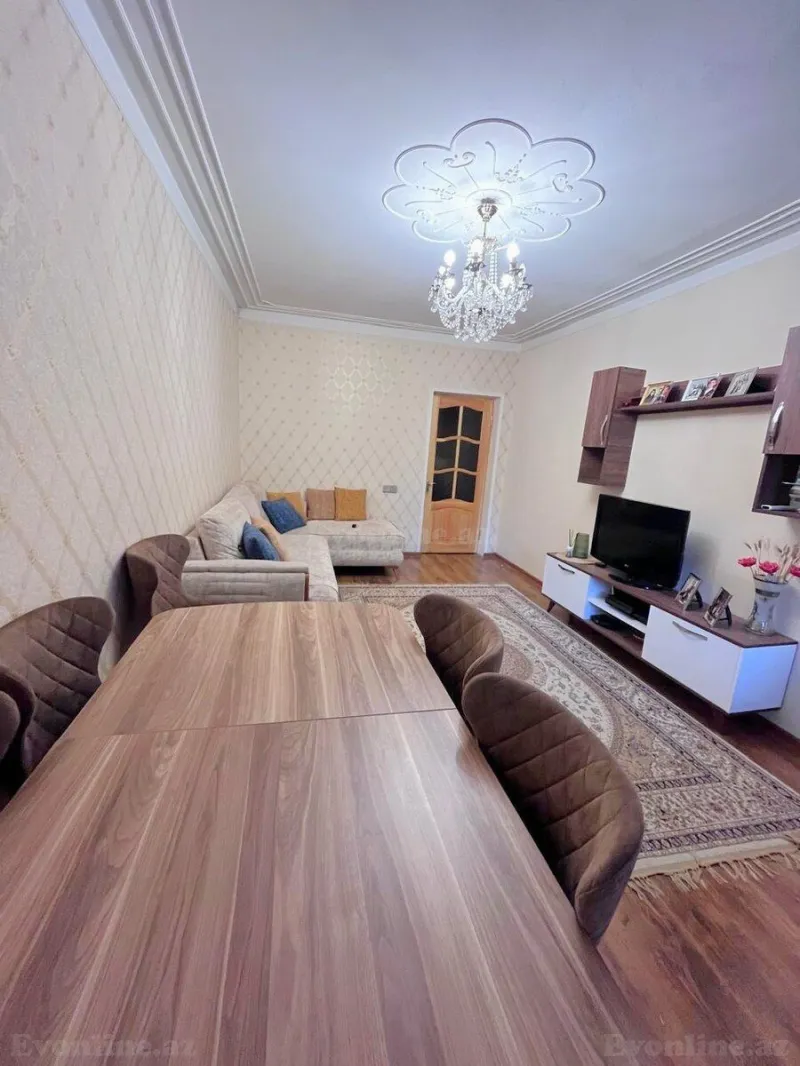 Satılır 3 otaqlı Mənzil Köhnə tikili 90 m² Nəriman Nərimanov m. - şəkil 2