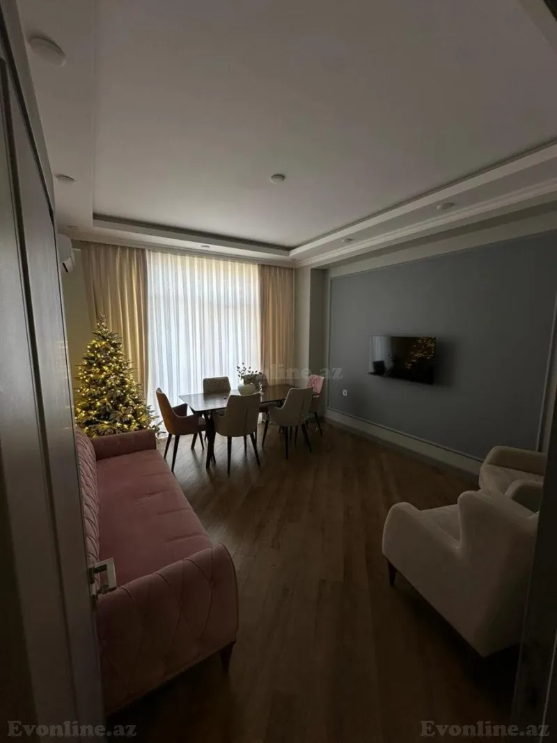 Kirayə verilir 2 otaqlı Mənzil Yeni tikili 77 m² Dərnəgül m. - şəkil 5