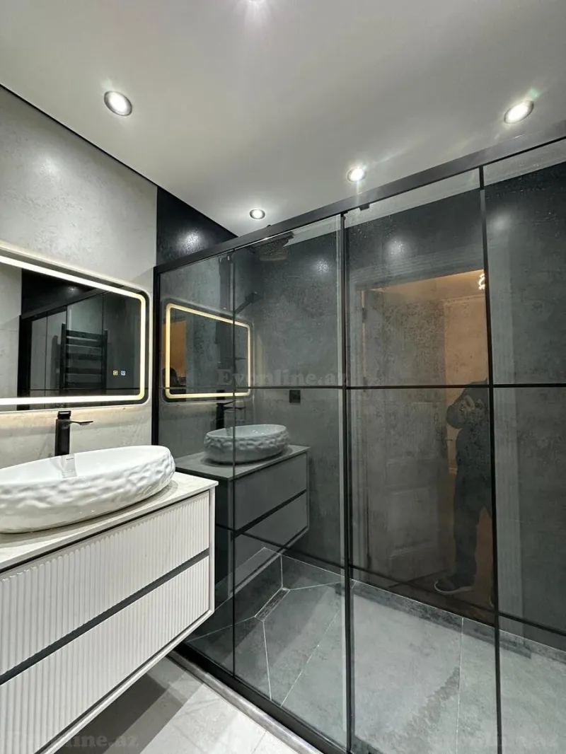 Satılır 2 otaqlı Mənzil Yeni tikili 95 m² Həzi Aslanov m. - şəkil 16