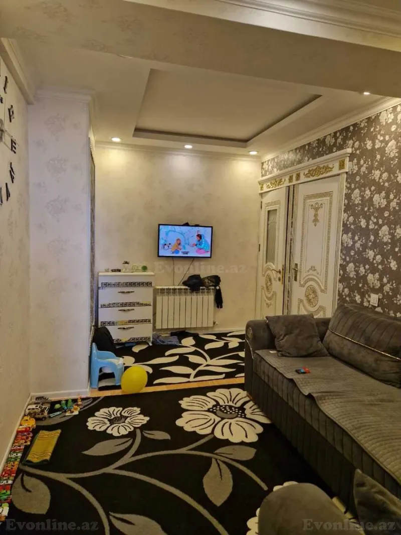 Satılır 3 otaqlı Mənzil Yeni tikili 80 m² Sabunçu r. - şəkil 3
